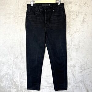 Alexander Wang Denim x 003 Boy Fit Black Fade Jeans Womens Size 27 Made in‎ USA